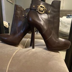 Michael Kors leather boots!